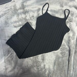 SHEIN Teen Black Dress